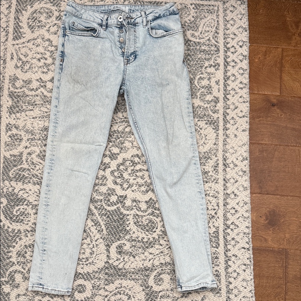 Zara Light Blue Men's Skinny Jeans